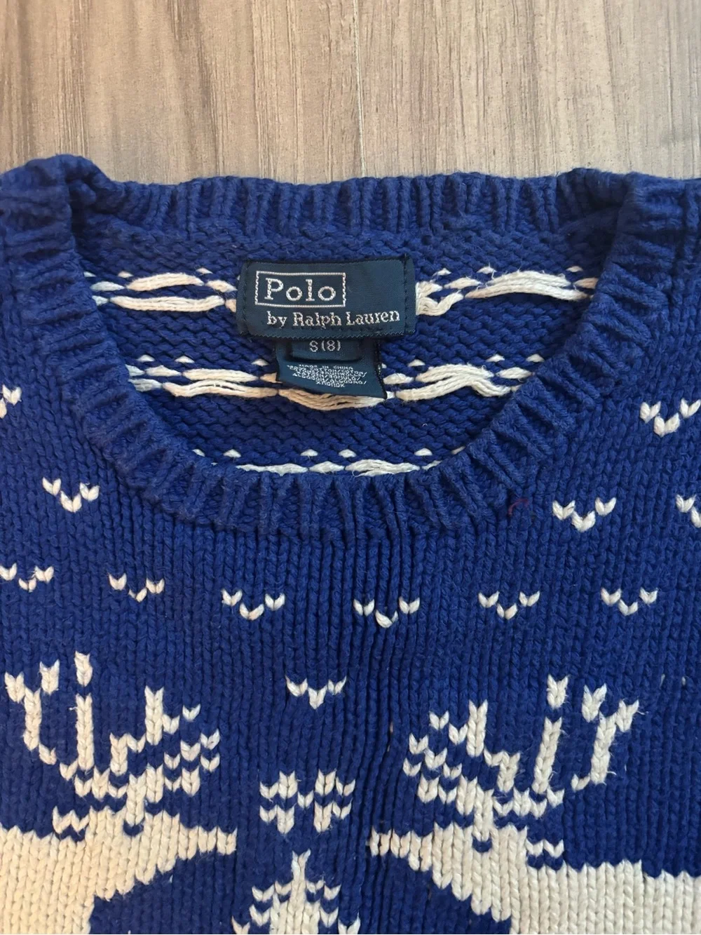 Polo Ralph Lauren Boys Fair Isle winter Sweater
